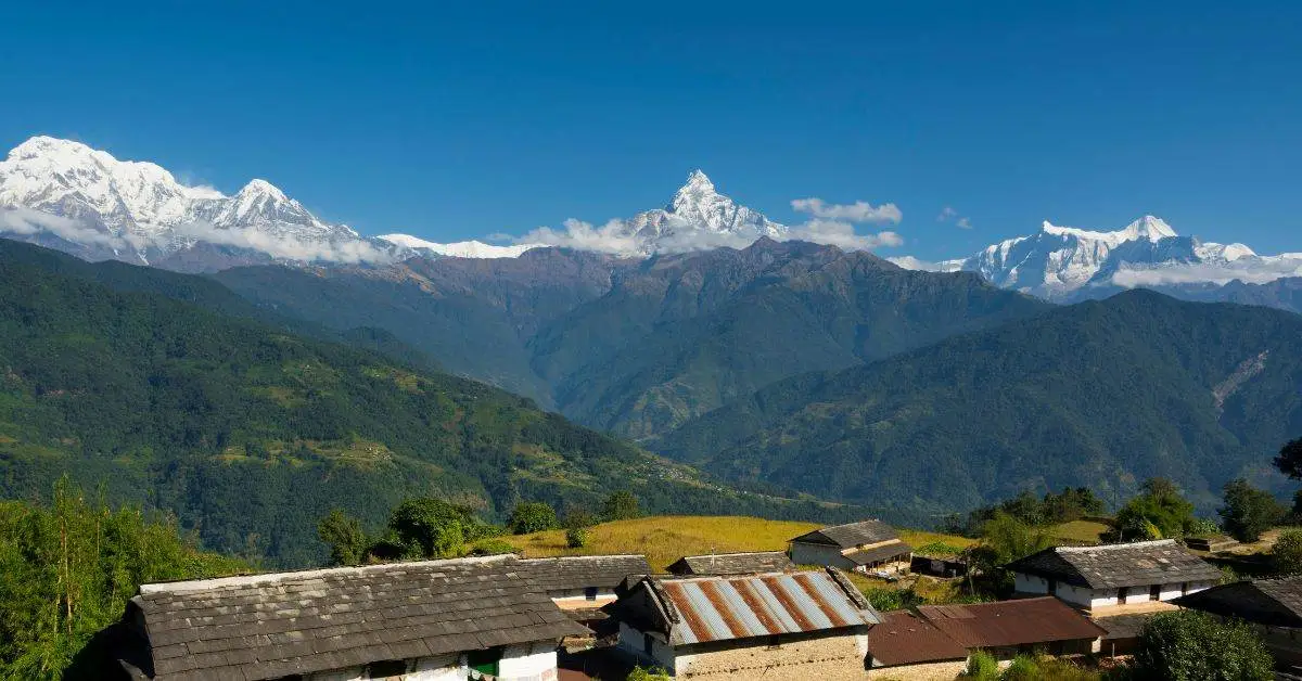 View from Dhampus Village