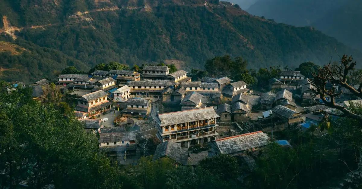Picture of View of Ghandruk Village
