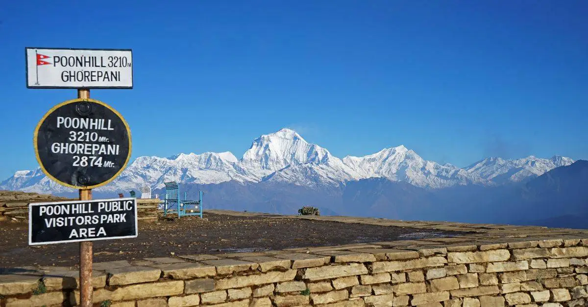 Ghorepani Poon Hill View