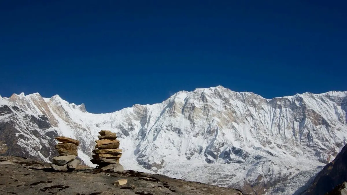 Mountain view from bike trail
