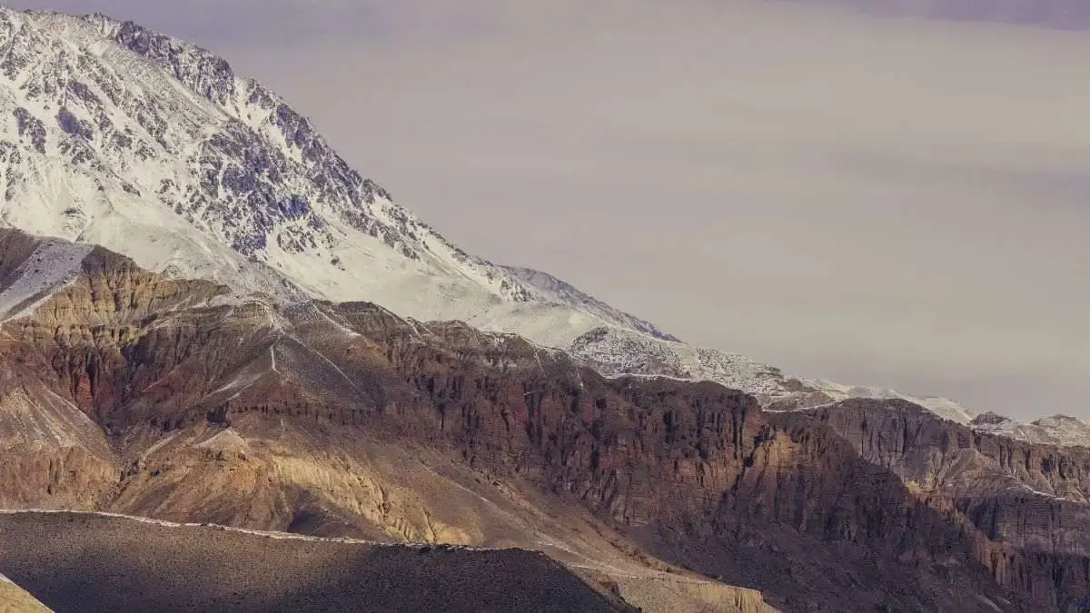 Spectacular view of Mountains in Upper Mustang Region
