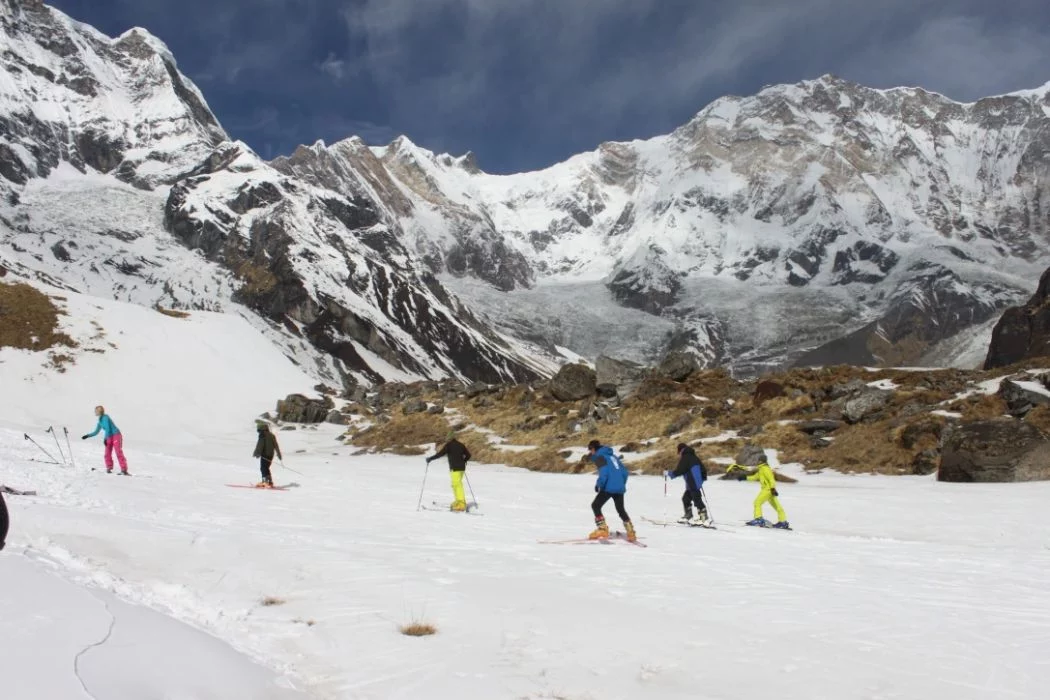 Skiing in Nepal