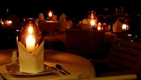 romantic dinner in pokhara